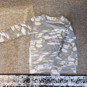 Burn Boot Camp camo pullover